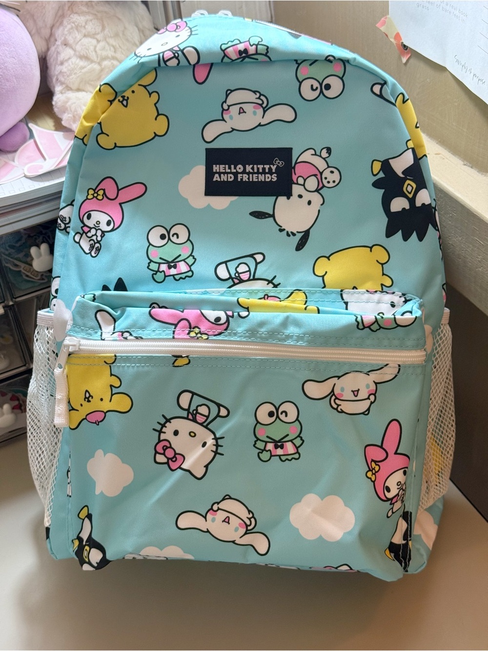 Old Navy Hello Kitty and Friends Girls Back to School Backpack Sanrio Blue New